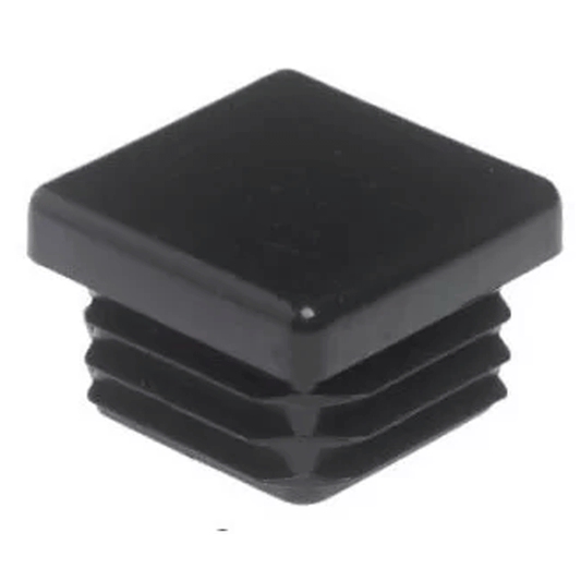 TUBE INSERTS SQUARE BLACK 30X30MM