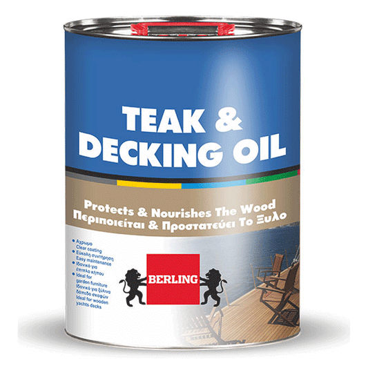 TEAK&DECKING OIL 4LT