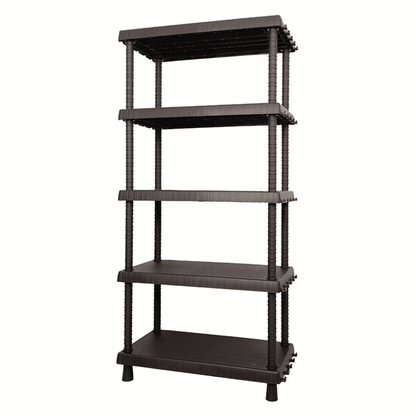 SHELVING SYSTEM PLASTIC 820X400X1645MM 5PCS