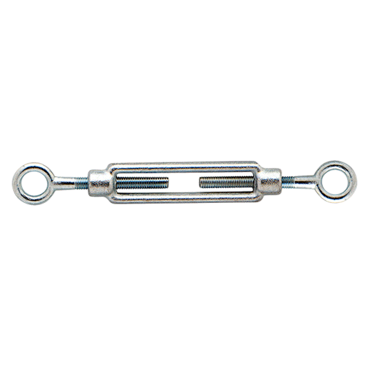 TURNBUCKLE 6MM EYE-EYE GALV.1480