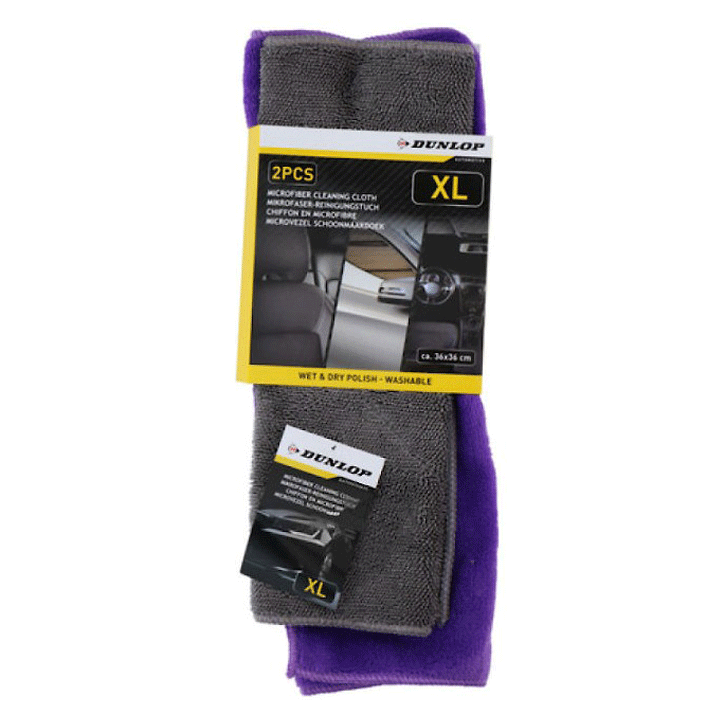 CLEANING CLOTH 2PCS XL WET & DRY