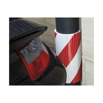 CAR PROTECTOR FOR CIRCULAR PILLAR REFLECTIVE 30X38X1,5CM