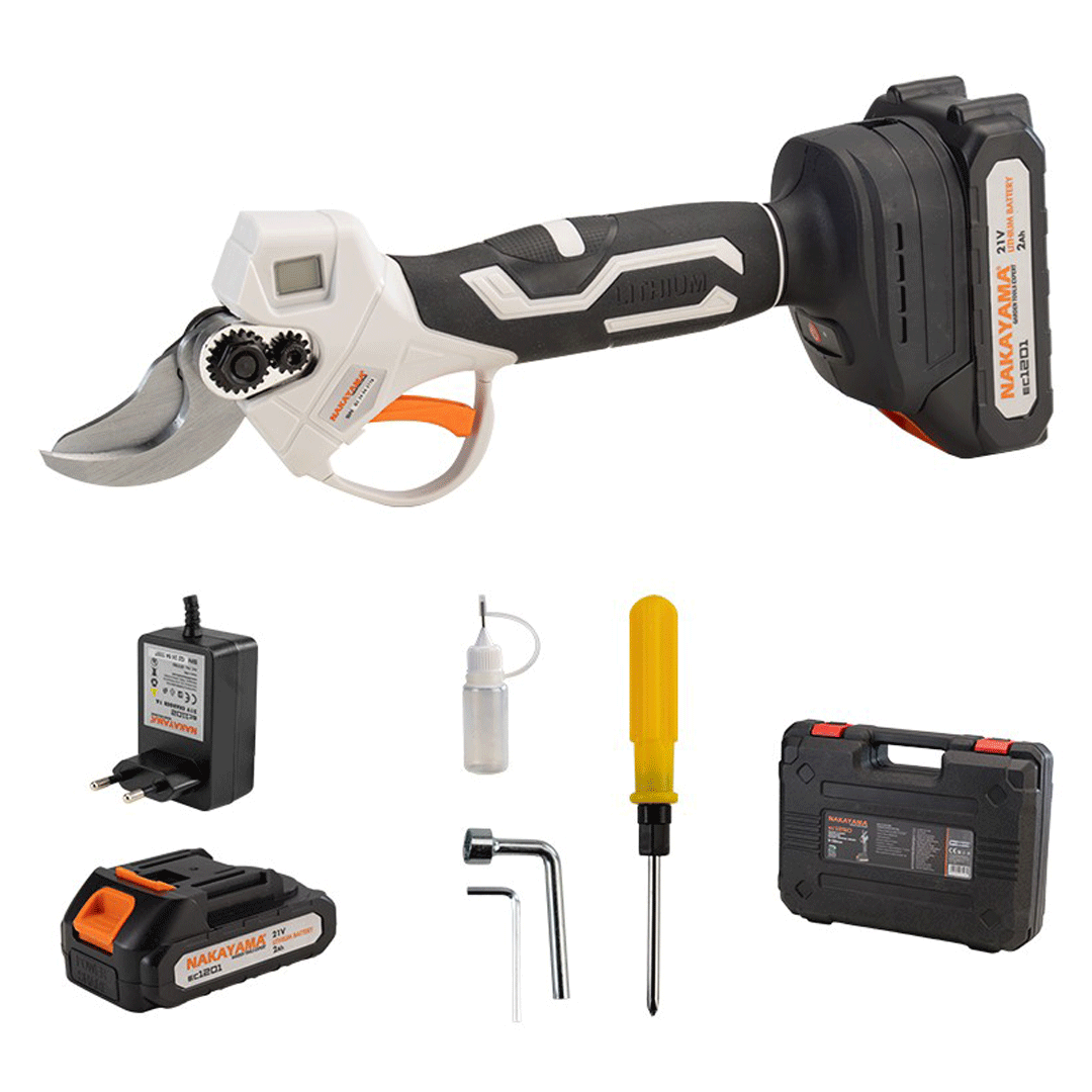 NAKAYAMA BATTERY PRUNING SHEARS 21V
