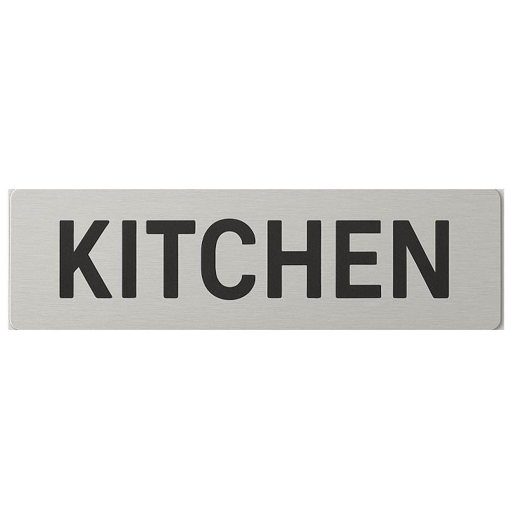 SIGN "KITCHEN" 20X5CM [AL4003]