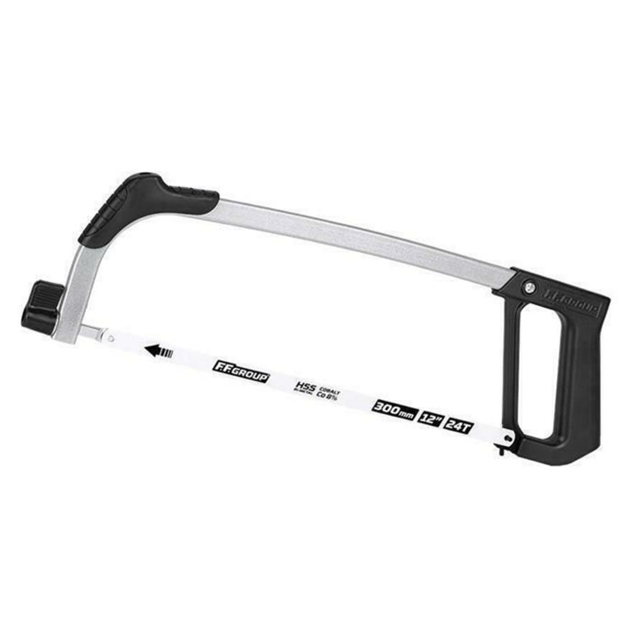 ALUMINIUM HACKSAW 300MM 24TPI WITH 2 CUTTING POSITIONS FF GROUP