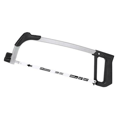 ALUMINIUM HACKSAW 300MM 24TPI WITH 2 CUTTING POSITIONS FF GROUP