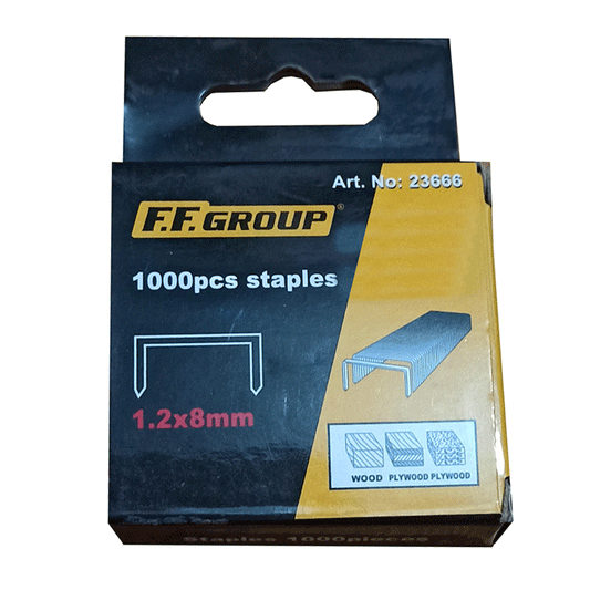 STAPLES T50/8 1.2MM 1000PCS FF GROUP