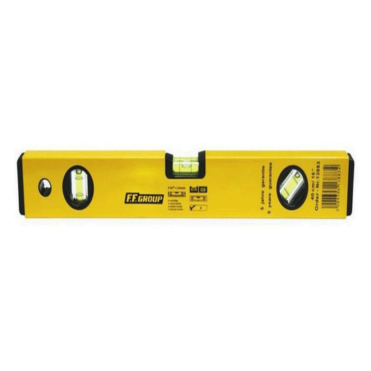 SPIRIT LEVEL WITH 3 VIALS 60CM FF GROUP
