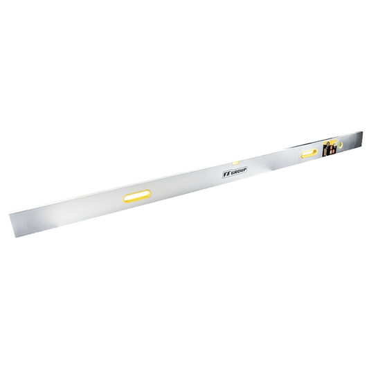 ALUMINIUM CONCRETE SCREED LEVEL WITH 2 VIALS & HANDLES 300X10X2CM FF GROUP