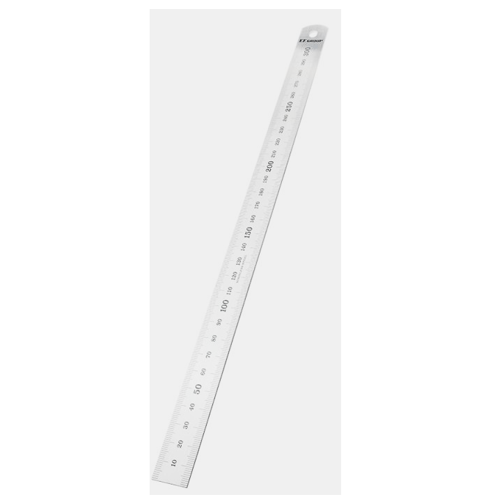 PRECISION RULER INOX 600X30X1MM