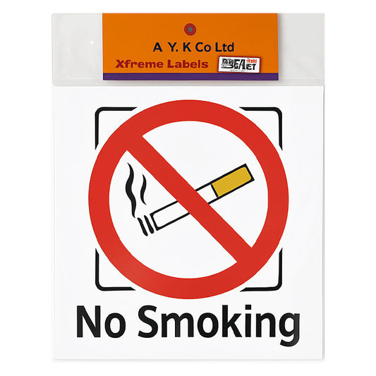 SIGN "NO SMOKING" 16X16