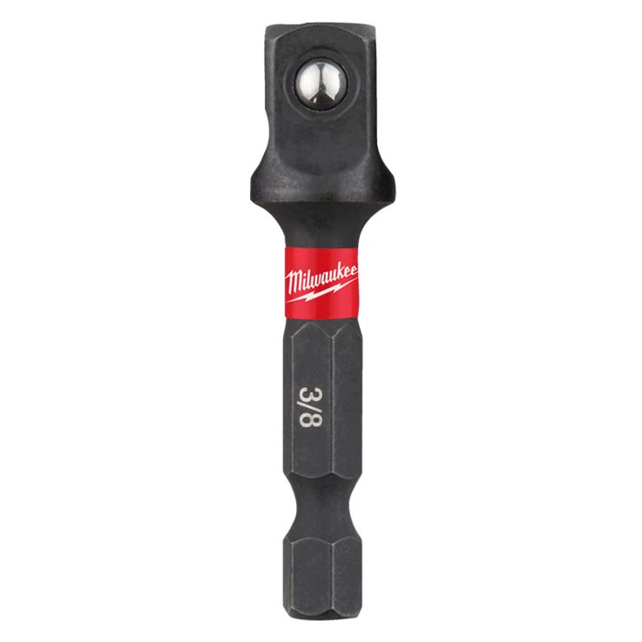 MILWAUKEE ADAPTOR 1/4''HEX -3/8 SQUARE