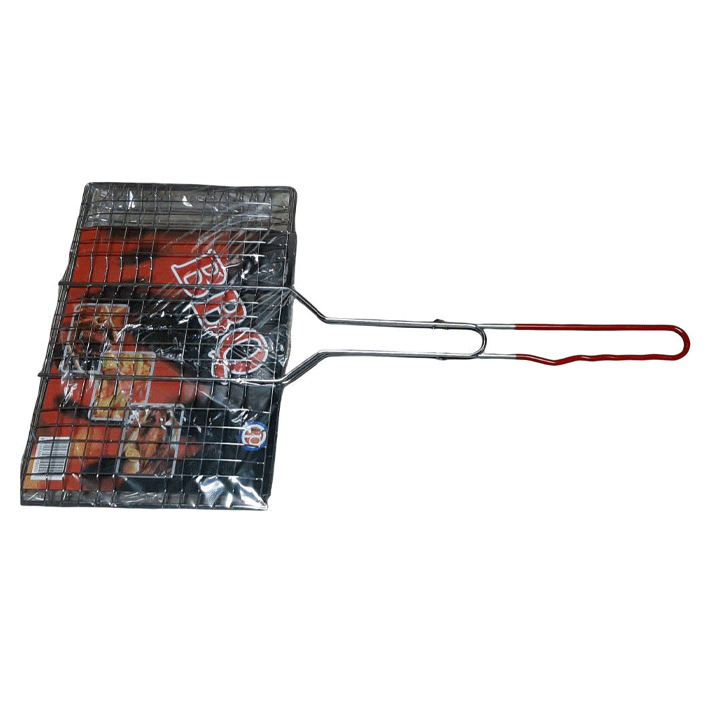 BBQ GRATE MEDIUM STAINLESS STEEL 35X23CM