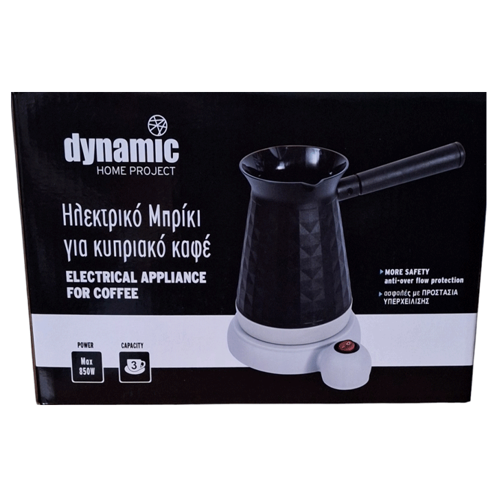 ELECTRIC COFFEE MAKER BLACK 850W DYNAMIC