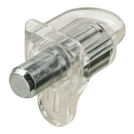 SHELF SUPPORT PINS PEG STUD STEEL CLEAR 5MM 1000PCS