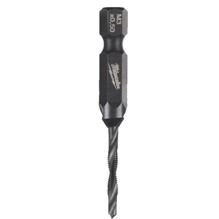 COMPI DRILL TAP HSS-G M3X52MM MILWAUKEE