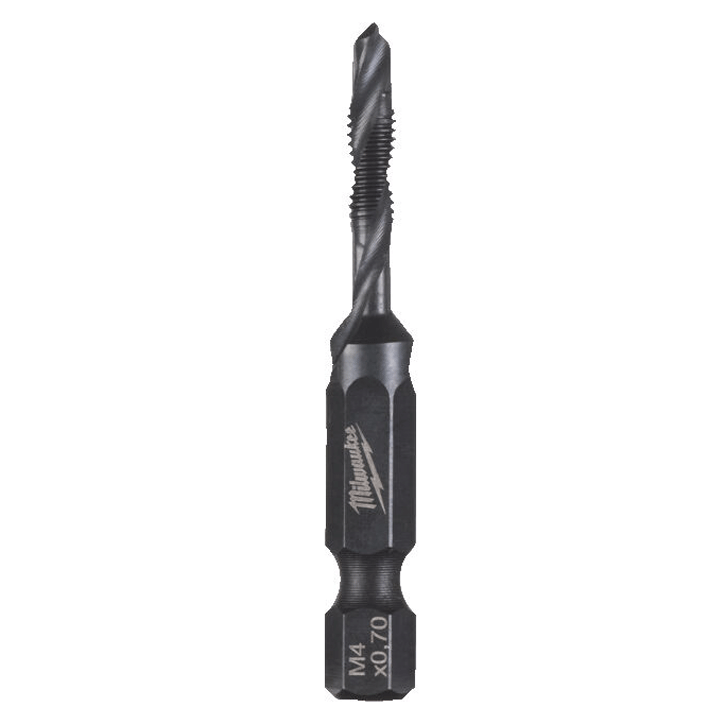 COMPI DRILL TAP HSS-G M4X52MM MILWAUKEE