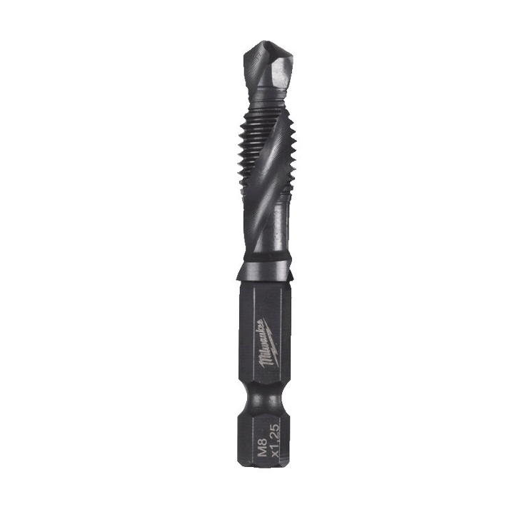 COMPI DRILL TAP HSS-G M8X57MM MILWAUKEE