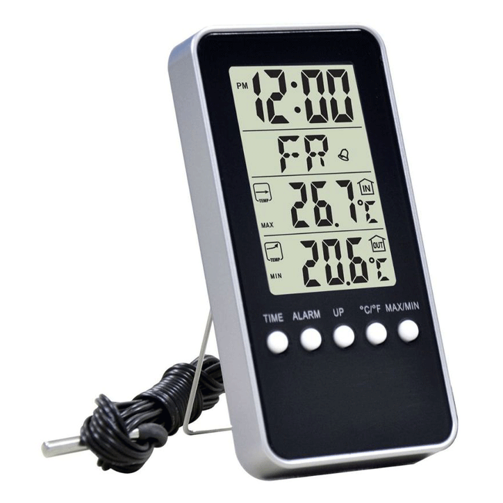 DIGITAL IN/OUT  MAX/MIN THERMOMETER