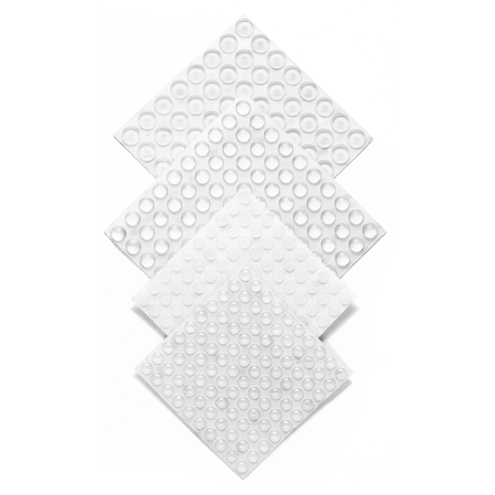 ADHESIVE RUBBER PADS 1.5MM 25PCS