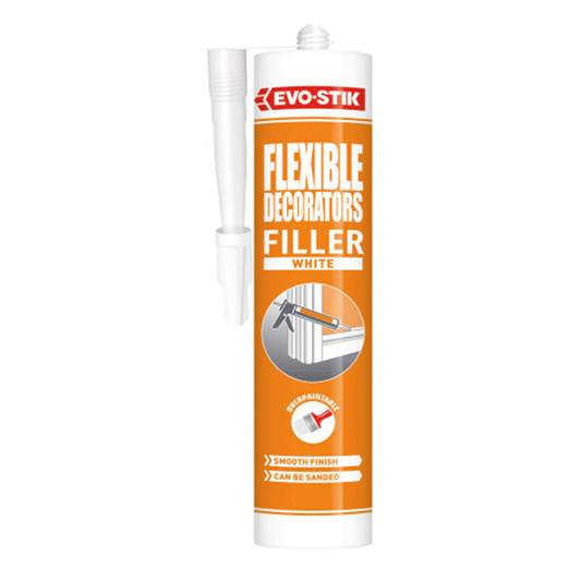 EVO-STIK DEC FLEXIBLE FILLER WHITE