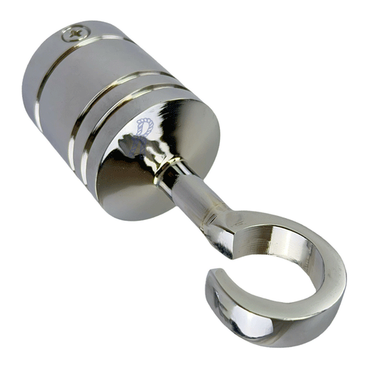 CHROME PIPE BRACKET 40MM