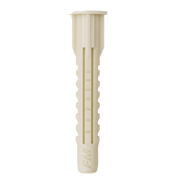 POLYPROPYLENE PLUG FOR PLASTERBOARD 6X33MM 100PCS