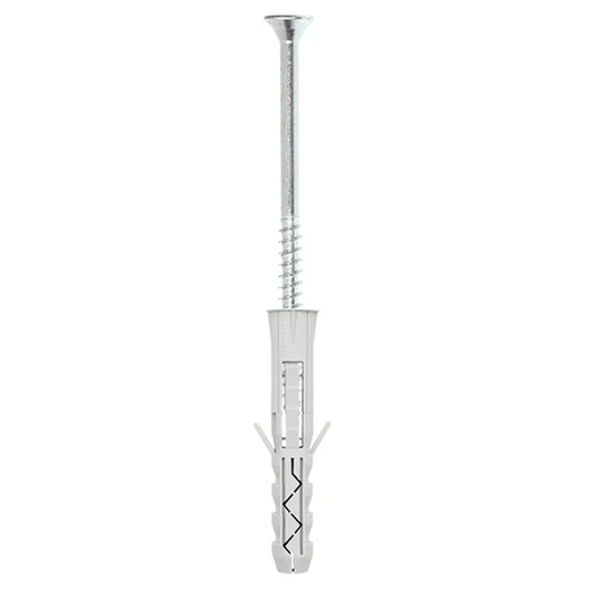 NYLON PLUG & CHIPBOARD SCREW 4X50 14PCS