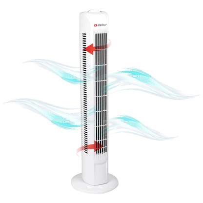FAN TOWER 78CM WHITE PP