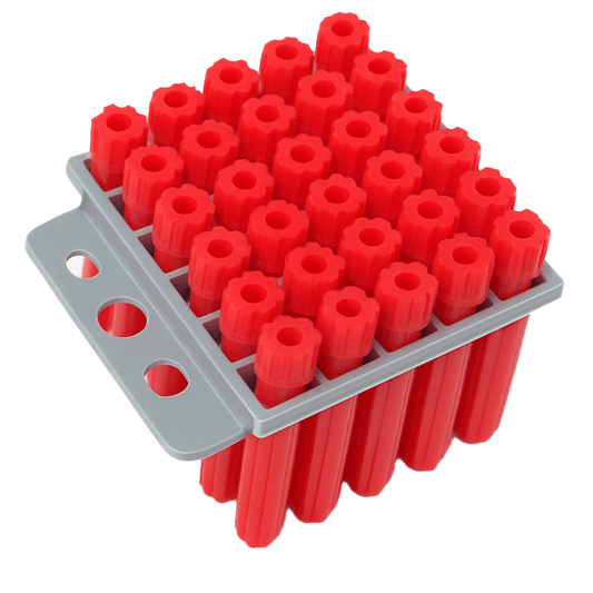 NYLON PLUGS RED 1 1/2" 25PCS