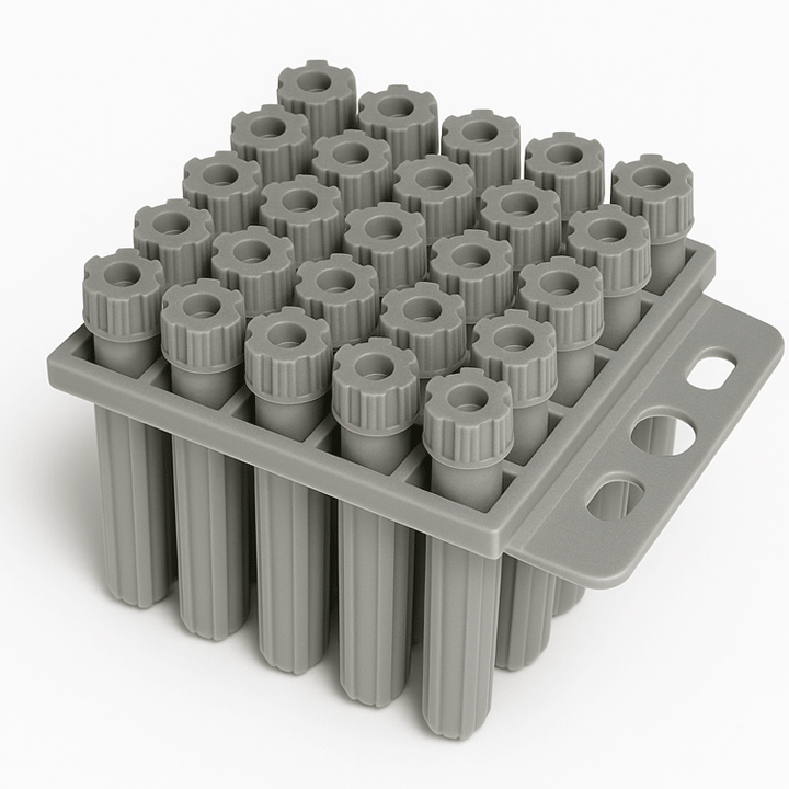 NYLON PLUGS GREY 3" 25PCS