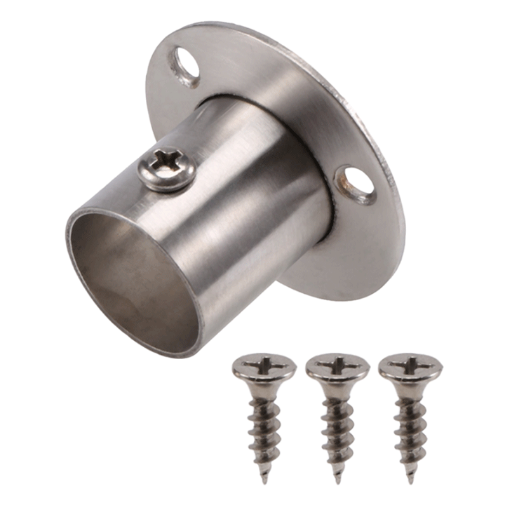 HANGING RAIL ROD END SUPPORT BRACKET