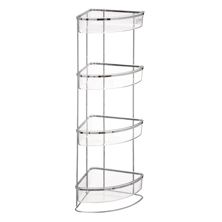 BATHROOM TRAY CORNER 4 LEVELS MANTA H78