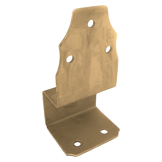 POST BASES HEAVY DUTY ADJUSTABLE GOLD 210X6MM