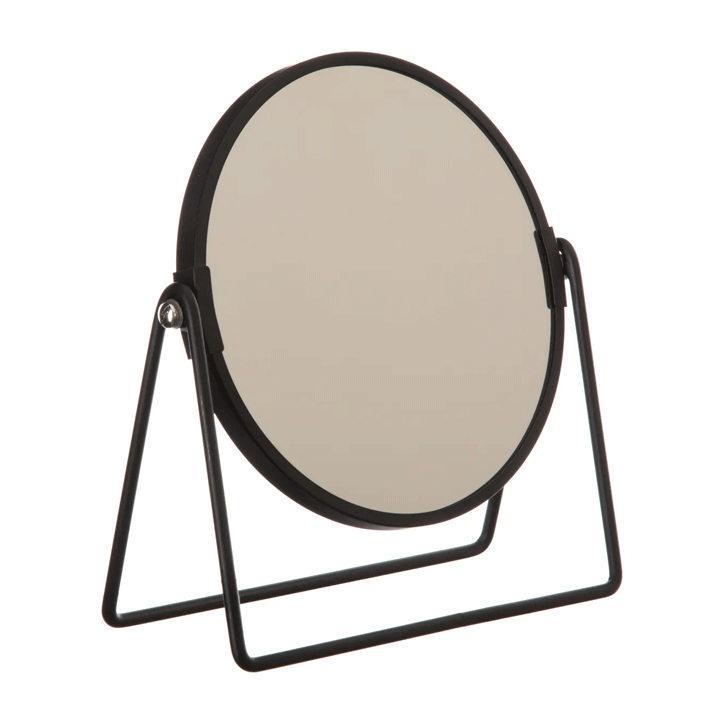 BLACK METAL MIRROR H17