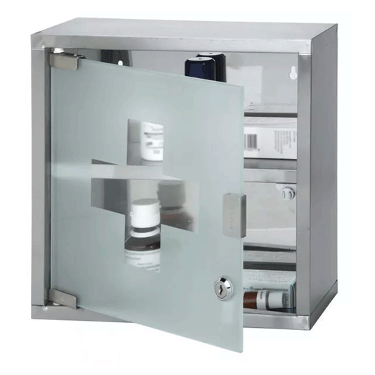 MEDICINE CABINET SS 30X12X30CM