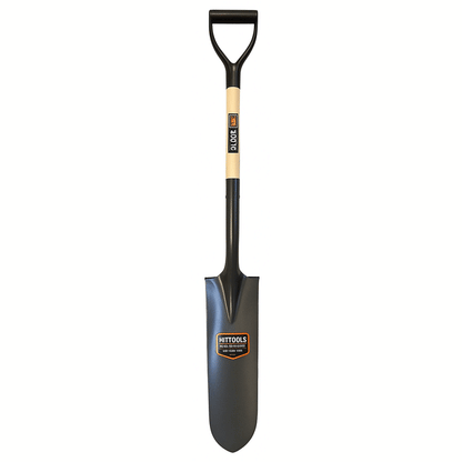 DRAINAGE SHOVEL WITH WOODEN HANDLE