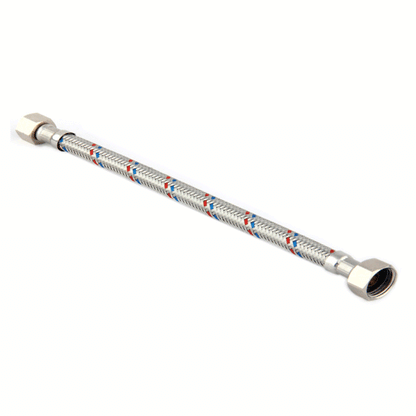 FLEXIBLE PRESSURE 3/8"X80CM FEMALE/FEMALE