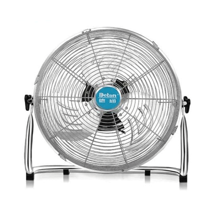 DETON INDUSTRIAL FLOOR FAN FE4-45 18″ CHROME PLATE
