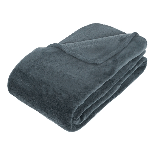 MICROPLUSH BLANKET BLUE