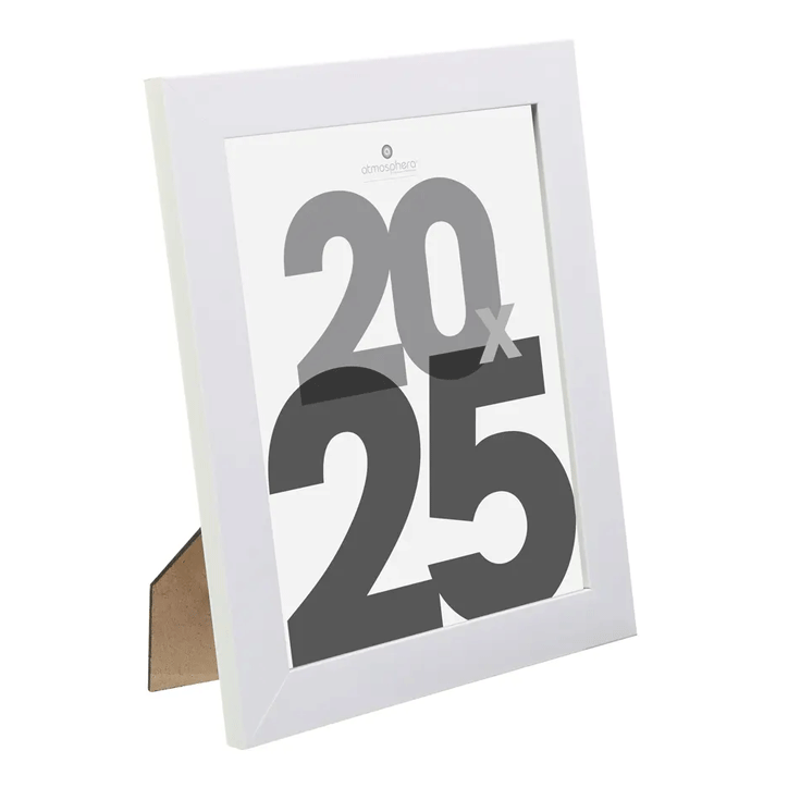 WHITE PHOTO FRAME 20X25 LISE DIS