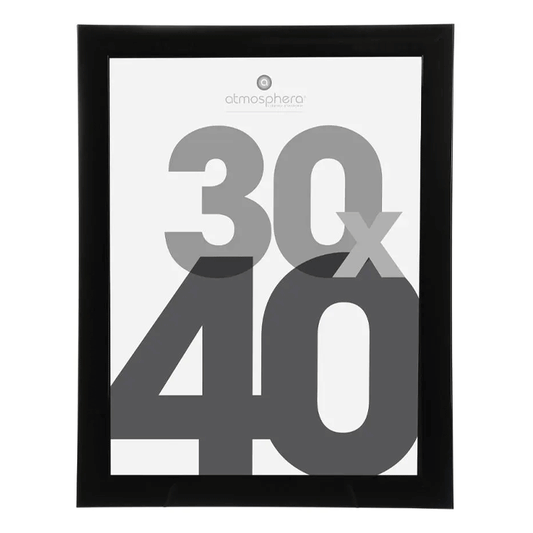 BLACK PHOTO FRAME 30X40 LISE DIS