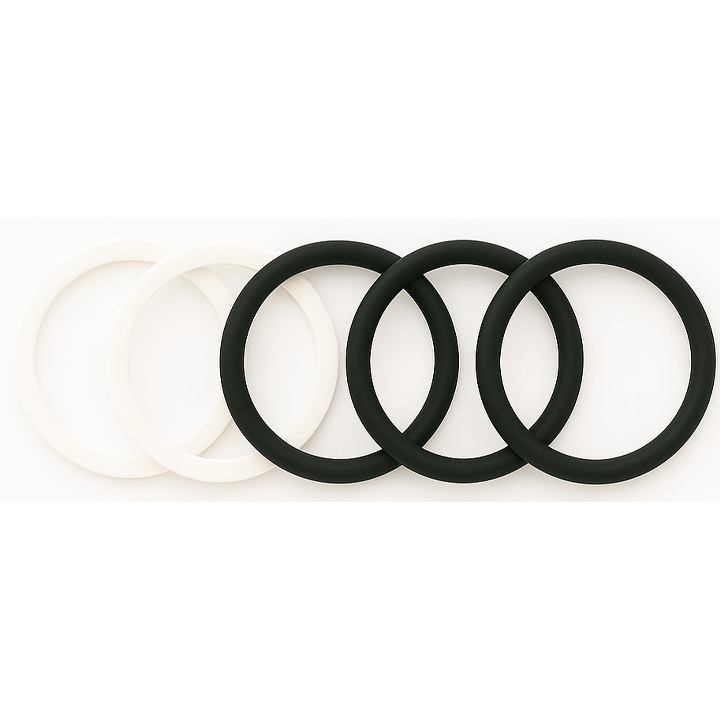 PEDAL TRIPLE FAUCET RUBBER SET