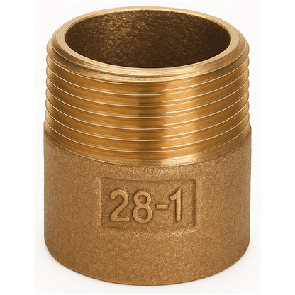 NIPPLE COPPER 22X1/2" MALE