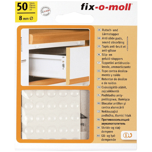 ANTI-SLIDE-PADS TRANSP. 50 8MM