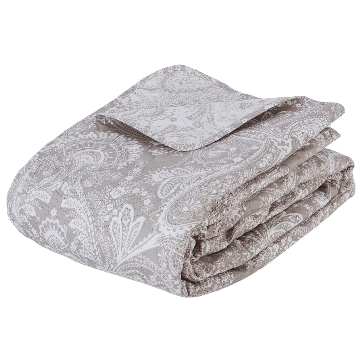 LINEN COVERLET +2CUSHION COVER