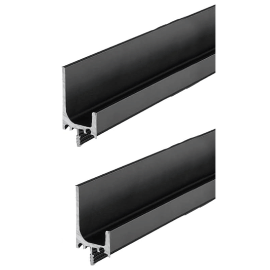 HIDDEN HANDLE FURNITURE A9047 192 BLACK MAT