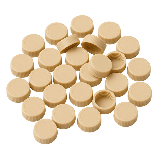 SCREW CAPS BEIGE A-0325 50PCS