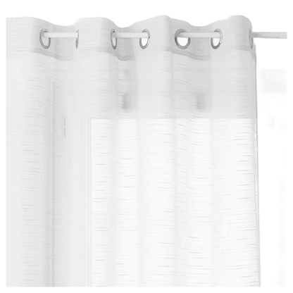 NET CURTAIN SAM WHITE 140X240
