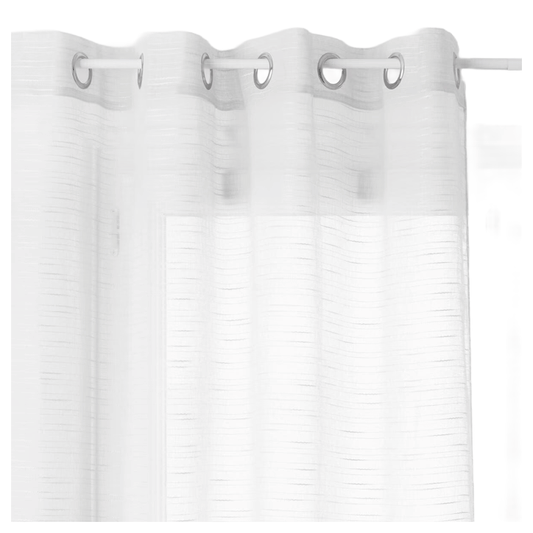 NET CURTAIN SAM WHITE 140X240